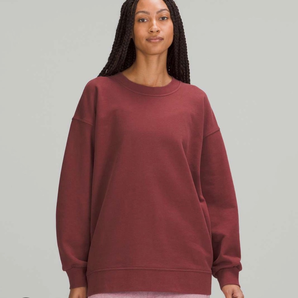 LULULEMON Perfectly Oversized in Smokey Red
